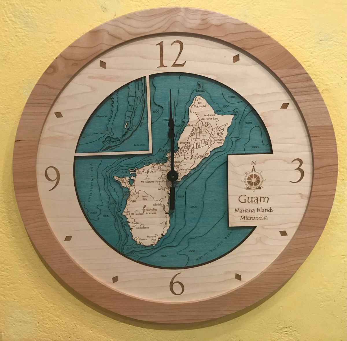 Guam clock